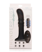 Load image into Gallery viewer, ThunderPlugs Sliding Shaft Silicone Vibrator w/Remote - Black
