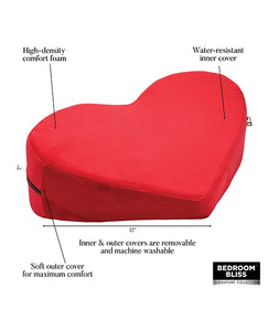 Passion Elevation Heart Pillow