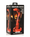 Serpent's Embrace: King Cobra Silicone Dildo