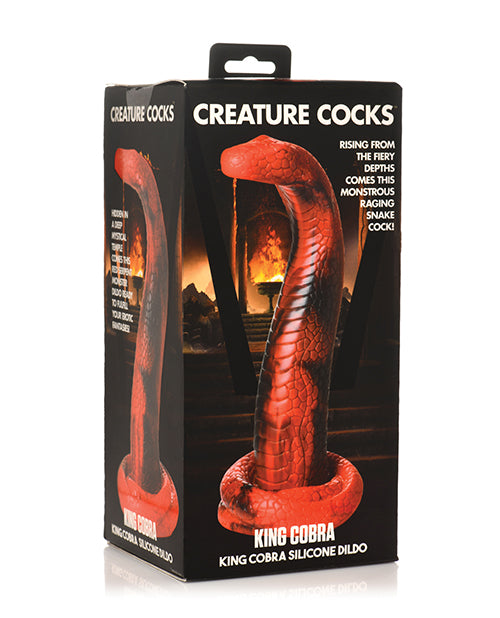 Abraço da Serpente: Dildo de Silicone King Cobra