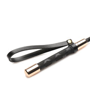 Load image into Gallery viewer, Vegan Leather Impact Riding Crop for Kinky Play Accessory
