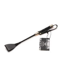 Vegan Leather Impact Riding Crop for Kinky Play Accessory