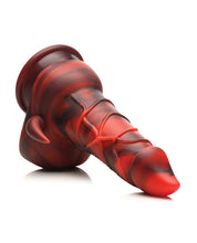 Load image into Gallery viewer, Demonic Delight: Horned Devil Silicone Dildo
