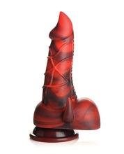 Load image into Gallery viewer, Demonic Delight: Horned Devil Silicone Dildo
