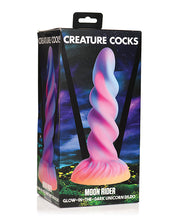 Indlæs billede i gallerifremviser, Illuminating Fantasy Unicorn Dildo - Glow in the Dark Delight
