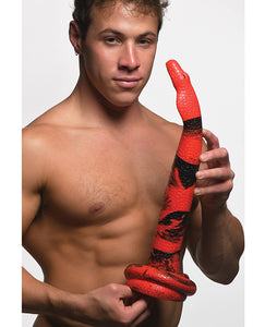 Serpent Seduction 14-Inch Cobra Silicone Dildo