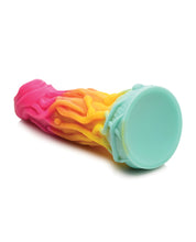 Charger l&#39;image dans la visionneuse de la galerie, Dildo en silicone multicolore de métamorphe extraterrestre - Jouet de plaisir texturé
