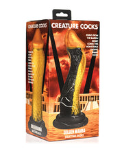 Load image into Gallery viewer, Majestic S-Curve Golden Cobra Silicone Dildo
