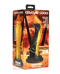 Majestic S-Kurve Goldene Kobra Silikon Dildo