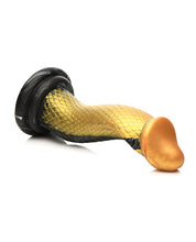 Load image into Gallery viewer, Majestic S-Curve Golden Cobra Silicone Dildo
