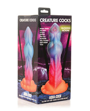 Afbeelding laden in Galerijviewer, Aqua-Glow Monster Silicone Dildo: Omarm het Diepzee Genot
