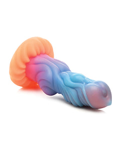 Frissons Galactiques : Dildo en Silicone Alien Lumineux dans le Noir