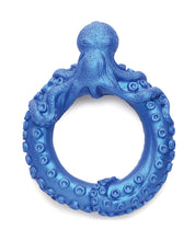 Load image into Gallery viewer, Poseidon&#39;s Octo Fantasy Silicone Cock Ring - Vibrant Blue
