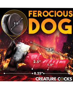 Fierce Fido Fantasy -silicone dildo