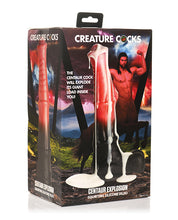 Afbeelding laden in Galerijviewer, Centaur Fantasy Squirting Silicone Dildo - Zwart/Perzik
