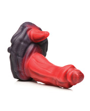 Load image into Gallery viewer, Giant Ogre Fantasy Silicone Dildo - Glittering Red
