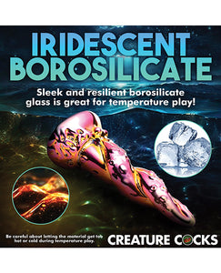 Kraken's Embrace Iridescent Glass Dildo