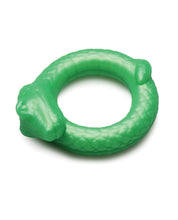 Cargue la imagen en el visor de la galería, Jade Serpent Silicone Cock Ring - Fantasy Enhancement
