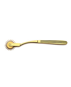 Golden Sensation Wartenberg Wheel - Elevate Your Pleasure