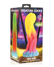 Load image into Gallery viewer, Luminescent Tentacle Delight Silicone Dildo
