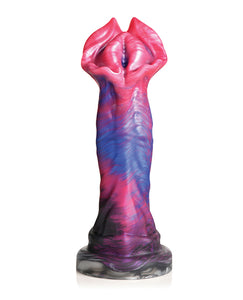 Demogorgon Delight Silicone Dildo - Vibrant Multi-Color Design