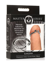 Load image into Gallery viewer, Master Series Kingpin 30mm Stainless Steel Glans Ring
