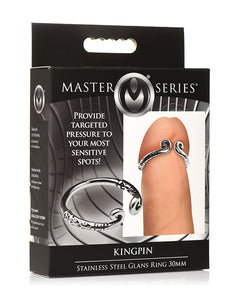 Anel de Glans de Aço Inoxidável Master Series Kingpin 30mm