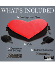 Load image into Gallery viewer, Heartfelt Pleasure Bondage Support Pillow for Intimate Comfort
