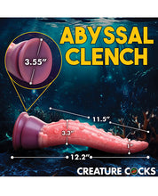 Load image into Gallery viewer, Tentacle Thrill Octopus-Inspired Silicone Dildo - Blush &amp; Amethyst
