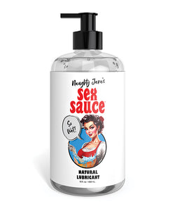 Naughty Jane's All-Natural Sex Sauce Lubricant - oz