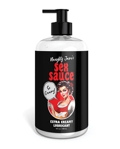 Naughty Jane's Extra Creamy Sex Sauce Lubricant - oz