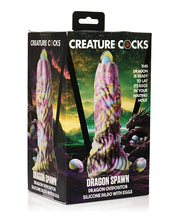 Load image into Gallery viewer, Fantasy Dragon Ovipositor Silicone Dildo with Tri-Color Eggs - Versatile Pleasure Tool
