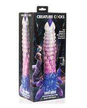 Afbeelding laden in Galerijviewer, Tenta-Queen Cosmic Ovipositor Silicone Dildo met Kleurrijke Eieren
