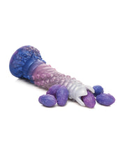 Charger l&#39;image dans la visionneuse de la galerie, Tenta-Reine Ovipositeur Cosmique Dildo en Silicone avec Oeufs Colorés
