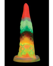 Load image into Gallery viewer, Rainbow Luminoctopus Glow-in-the-Dark Tentacle Dildo by Creature Cocks
