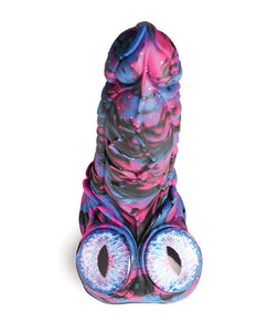 Dildo Silicônico Alienígena Galáctico - Brinquedo de Prazer Cósmico Multicolorido