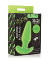 ¡Estallido! Plug anal con control remoto Glow in the Dark 21X