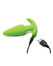 Load image into Gallery viewer, Bang! Glow in the Dark 21X Remote Controlled Butt Plug
