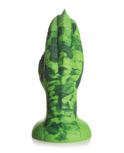 Încărcați imaginea în vizualizatorul Galerie, Dildo de fisting din silicon cu gheară de raptor mitic - Verde vibrant
