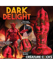 Load image into Gallery viewer, Mythical Beasts Demon Claw Silicone Fisting Dildo - Crimson
