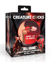 Creature Cocks Hell Bound Dual Function Penis Sleeve Roșu Negru