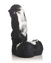 Carregue a imagem no visualizador da Galeria, Dildo de Silicone Alien Invader Venom - Preto Meia-Noite
