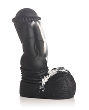 Charger l&#39;image dans la visionneuse de la galerie, Dildo en silicone Venom Alien Invader - Noir Minuit
