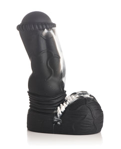 Dildo de Silicone Alien Invader Venom - Preto Meia-Noite