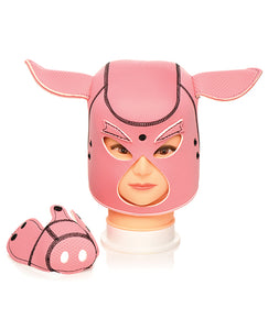 Neoprene Pig Mask for Fantasy Roleplay Costume Fun