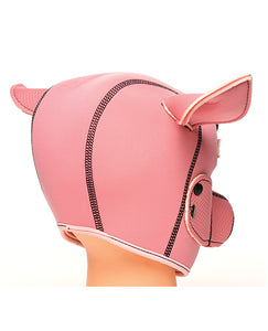 Neoprene Pig Mask for Fantasy Roleplay Costume Fun