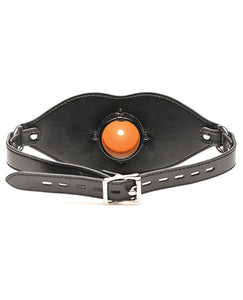 Ultimate Kinky Gag with Realistic TPE Backdoor Insert Light Black