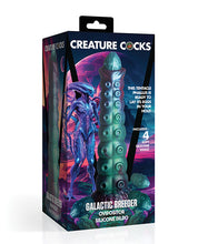 Load image into Gallery viewer, Galactic Fantasy Ovipositor Silicone Dildo with Colorful Eggs
