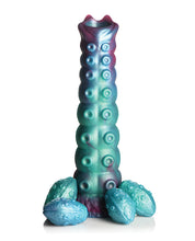 Load image into Gallery viewer, Galactic Fantasy Ovipositor Silicone Dildo with Colorful Eggs
