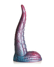 Load image into Gallery viewer, Iridescent Tentacle Treasure Silicone Dildo - Red/Blue
